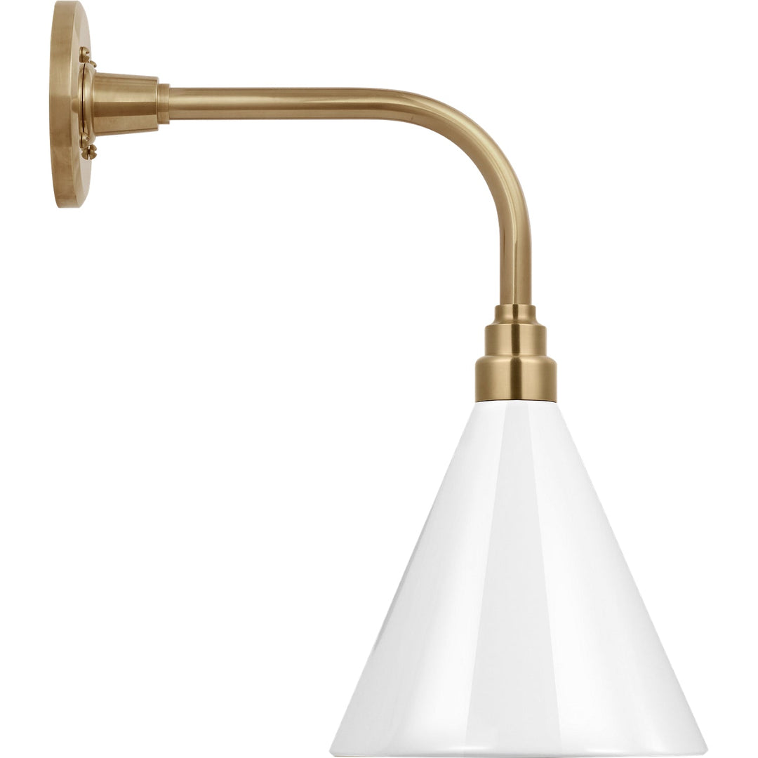 Visual Comfort Signature Academy Outdoor Rex Barn Savannah Conical Wall Light (view 2)