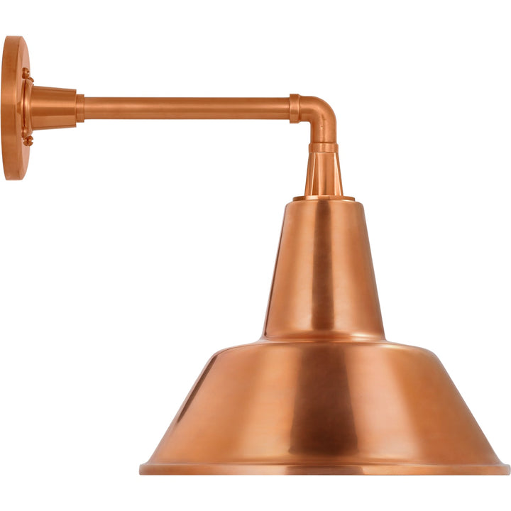 Visual Comfort Signature Academy Outdoor Mack Barn Bowers Shade Wall Light (view 3)