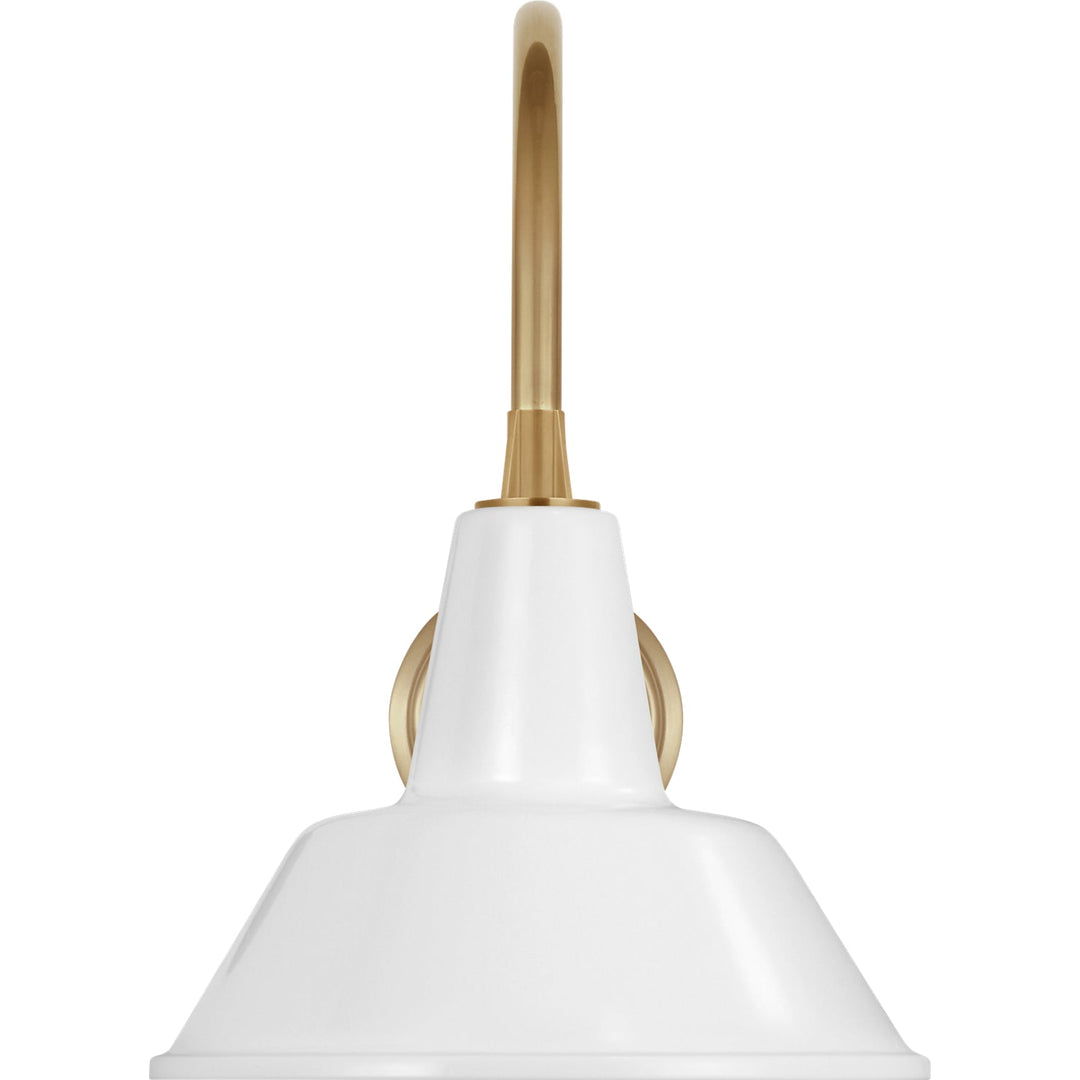 Visual Comfort Signature Academy Outdoor Arched 16in Mack Bowers Shade Wall Light (view 4)