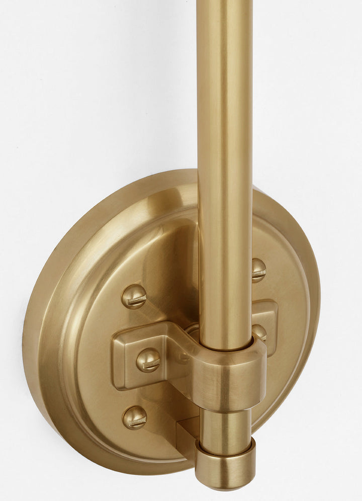 Visual Comfort Signature Academy Outdoor Arched 16in Mack Savannah Conical Wall Light (view 3)