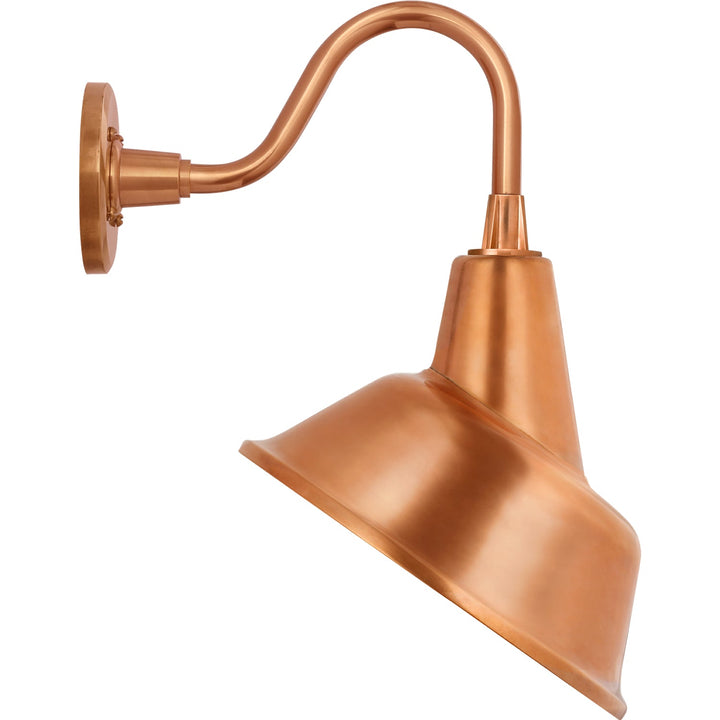 Visual Comfort Signature Academy Outdoor Flynn Barn Tilt Bowers Shade Wall Light (view 3)