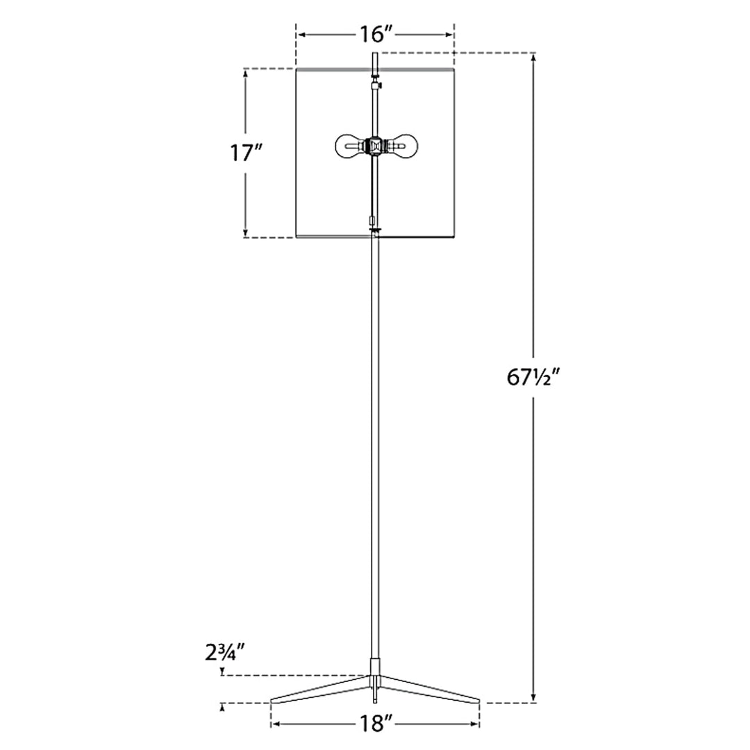 Visual Comfort Signature Caron Floor Lamp