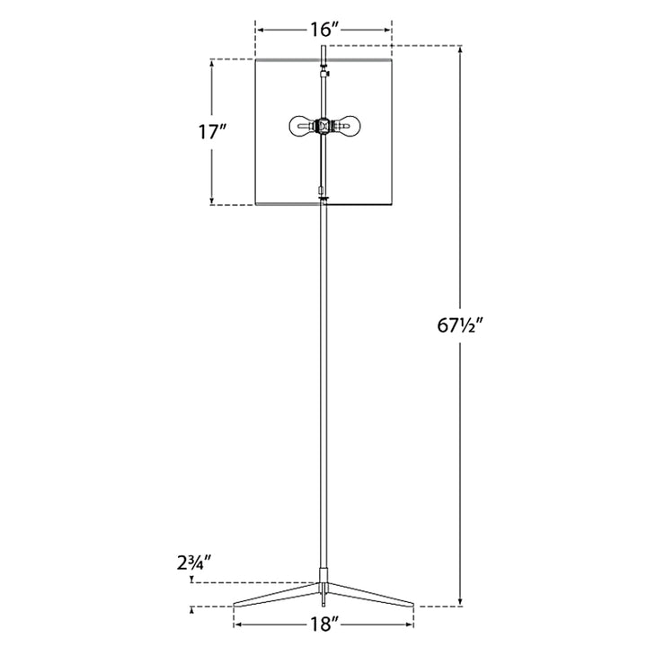 Visual Comfort Signature Caron Floor Lamp