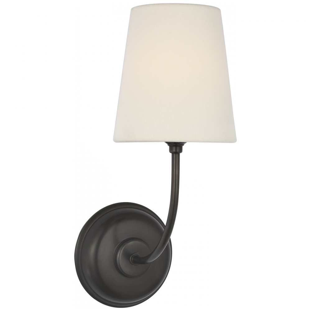 Visual Comfort Signature Vendome Cordless Wall Sconce in Bronze