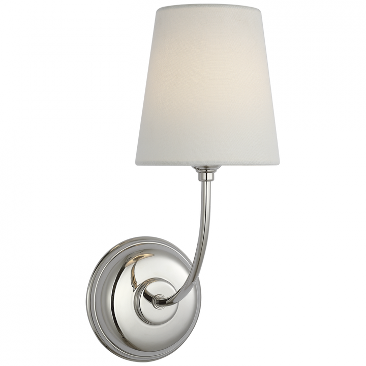 Visual Comfort Signature Vendome Cordless Wall Sconce in Polished Nickel