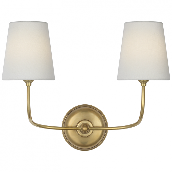 Visual Comfort Signature Vendome Cordless Wall Sconce in Hand-Rubbed Antique Brass (view 2)