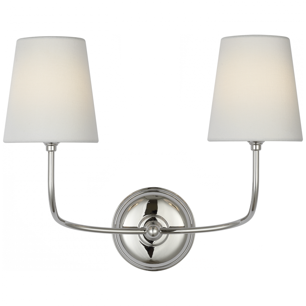 Visual Comfort Signature Vendome Cordless Wall Sconce in Polished Nickel (view 2)