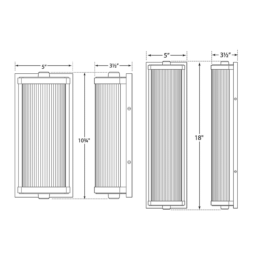 Visual Comfort Signature Dresser Bathroom Vanity Light
