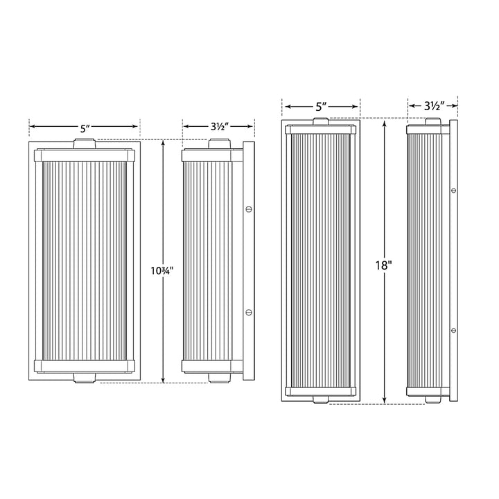 Visual Comfort Signature Dresser Bathroom Vanity Light