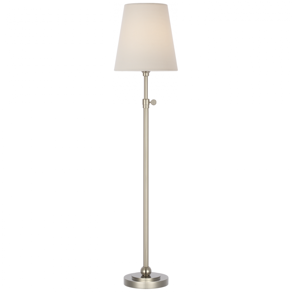 Visual Comfort Signature Bryant Cordless Table Lamp in Polished Nickel