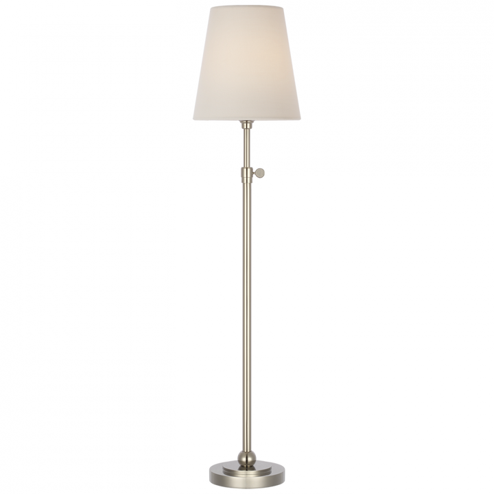 Visual Comfort Signature Bryant Cordless Table Lamp in Polished Nickel