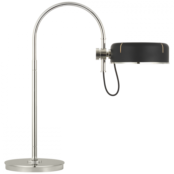 Visual Comfort Signature Oso Table Lamp in Polished Nickel