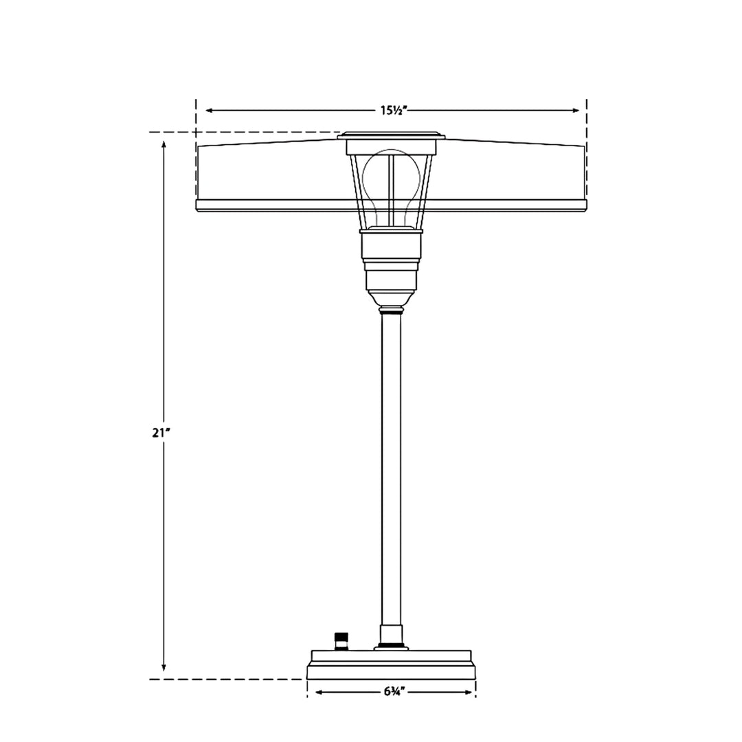 Visual Comfort Signature Carlo Table Lamp