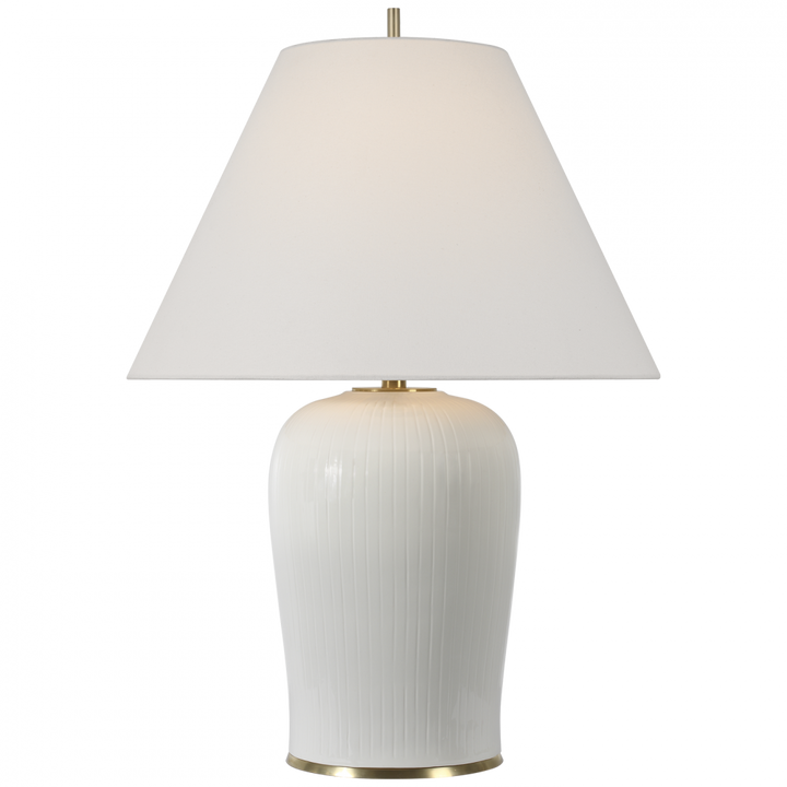Visual Comfort Signature Opera Large Table Lamp in Ivory