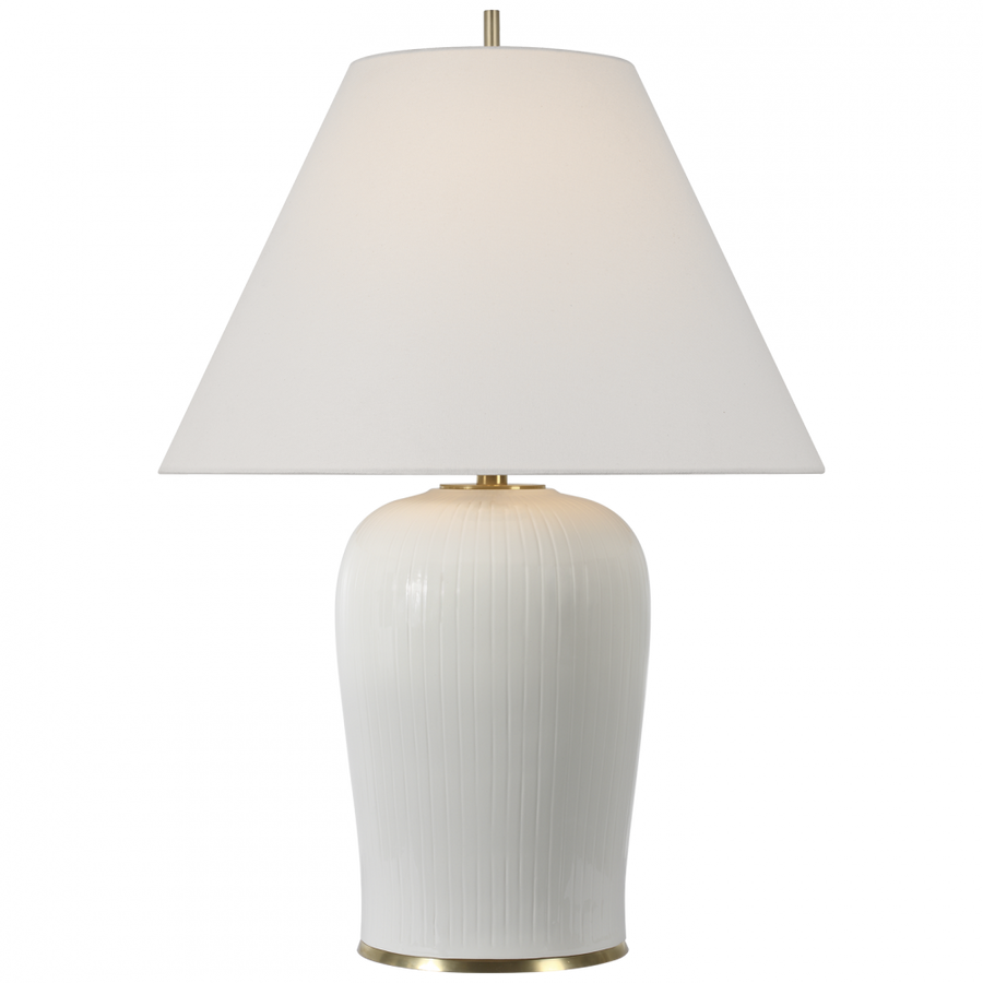 Visual Comfort Signature Opera Large Table Lamp in Ivory