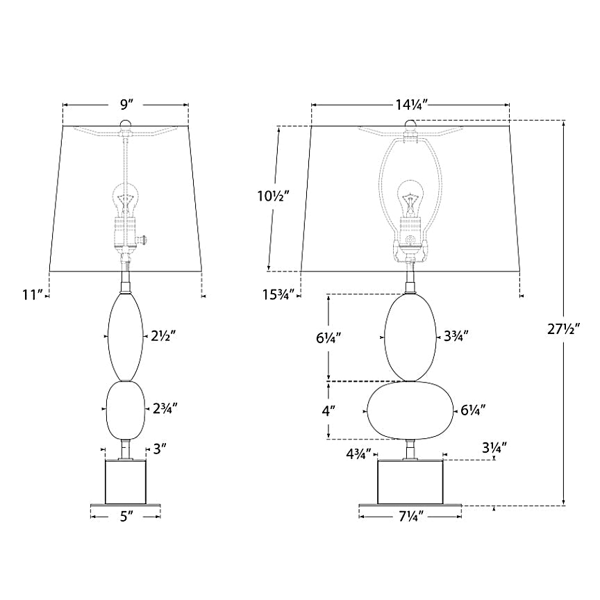 Visual Comfort Signature Dani Table Lamp