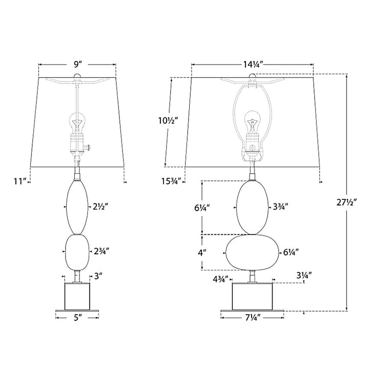 Visual Comfort Signature Dani Table Lamp