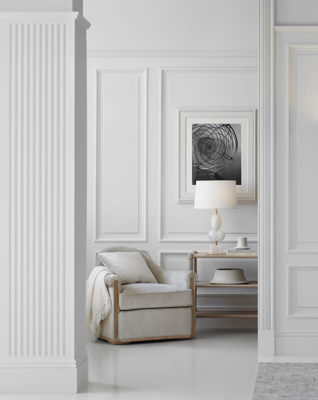 Visual Comfort Signature Dani Table Lamp (view 3)