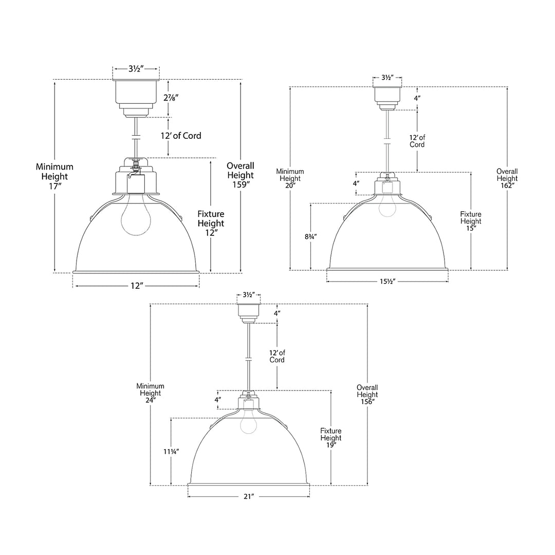 Visual Comfort Signature Eugene Pendant (view 2)