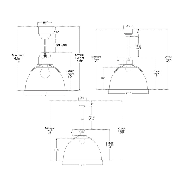 Visual Comfort Signature Eugene Pendant (view 2)
