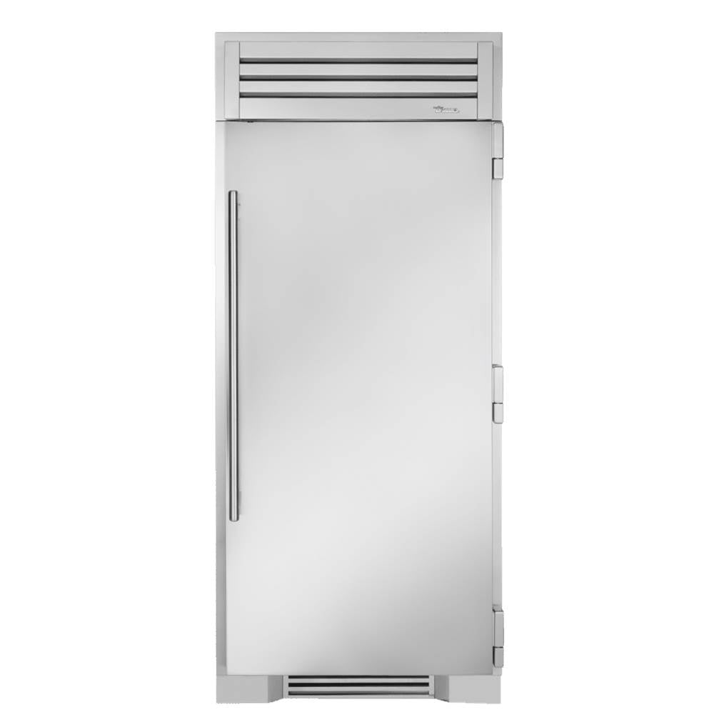True Residential Freezer Column Stainless Door Integrated Ice Maker