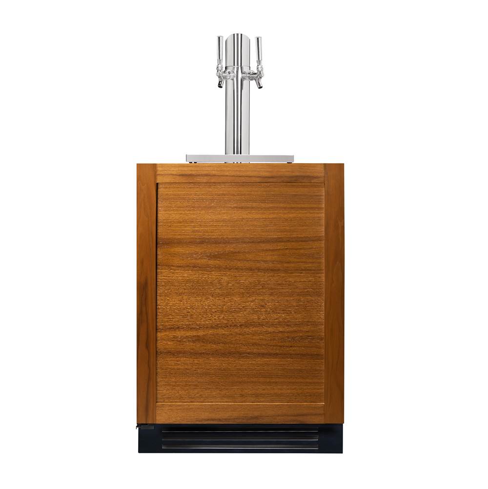 True Residential Undercounter 24" Dual Tap Beverage Dispenser