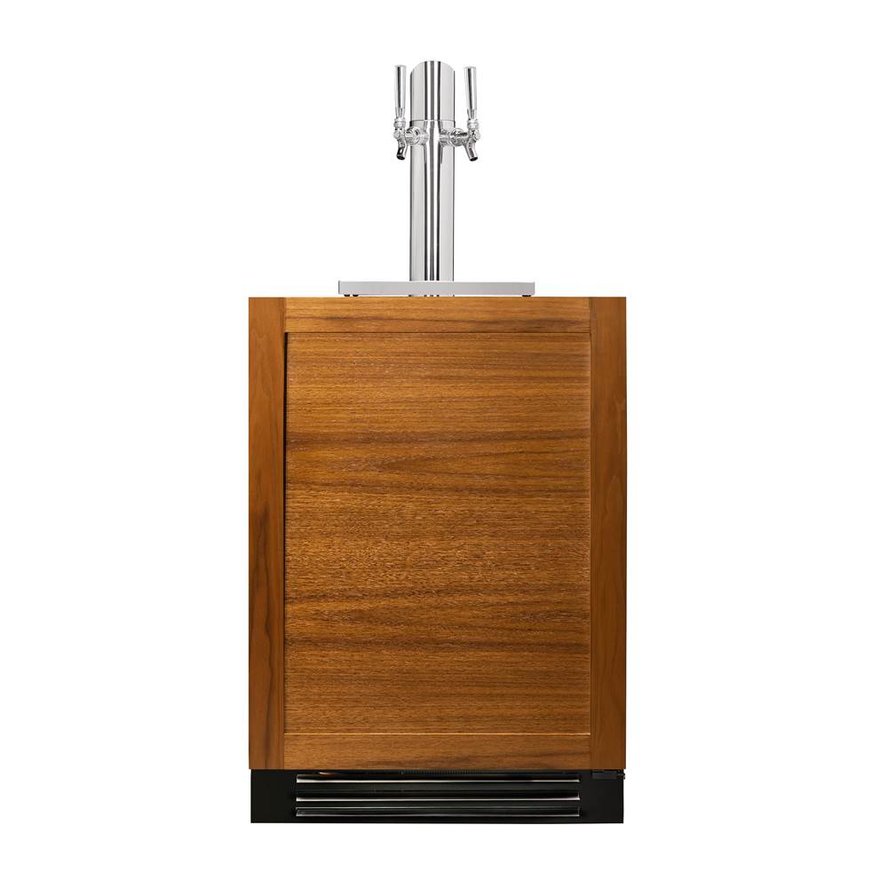 True Residential Undercounter 24" Dual Tap Beverage Dispenser