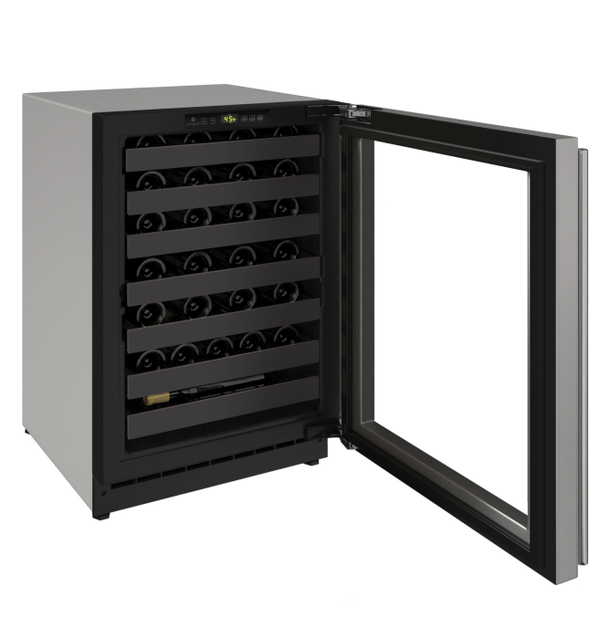 U-Line Wine Captain 24" 1 Zone Reversible Hinge