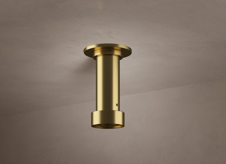 MGS Bagno 3 1/8" Stainless Steel Ceiling mount Shower Arm