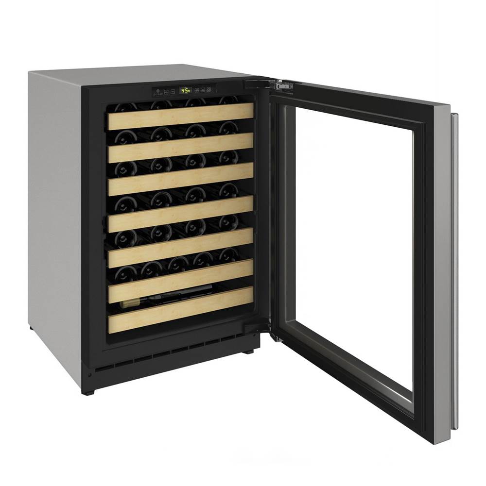 U-Line Wine Captain 24" 1 Zone Reversible Hinge