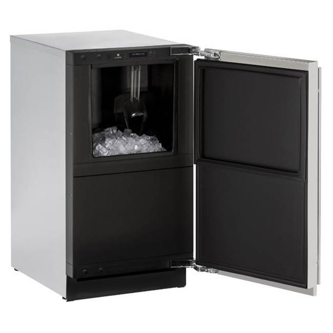 U-Line Clear Ice Machine 18" Reversible Hinge