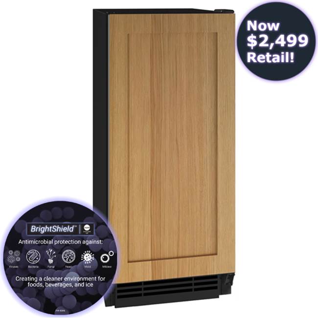 U-Line Clear Ice Machine 15" Reversible