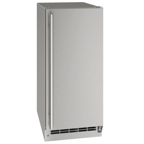 U-Line Outdoor Solid Refrigerator 15" Reversible Hinge Stainless