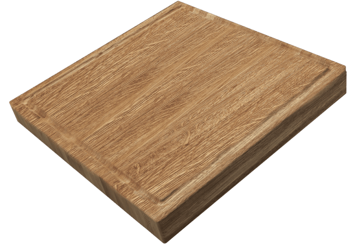The Galley Upper Tier 2" thick Chef's Block with Juice Groove on one side