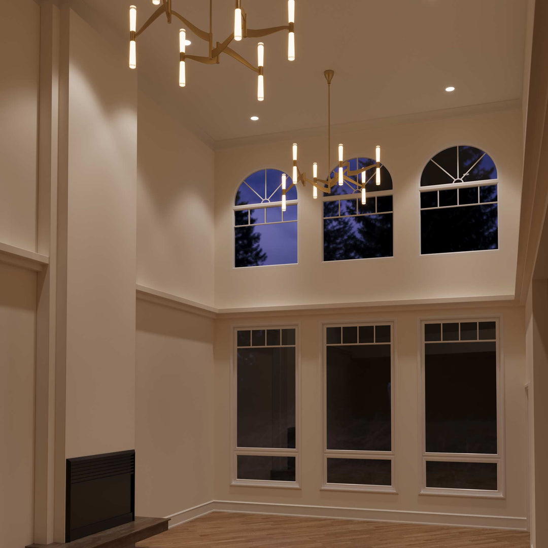Visual Comfort Signature Brenta Articulating Chandelier (view 2)