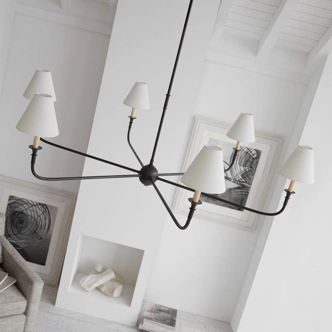 Visual Comfort Signature Piaf Chandelier (view 2)
