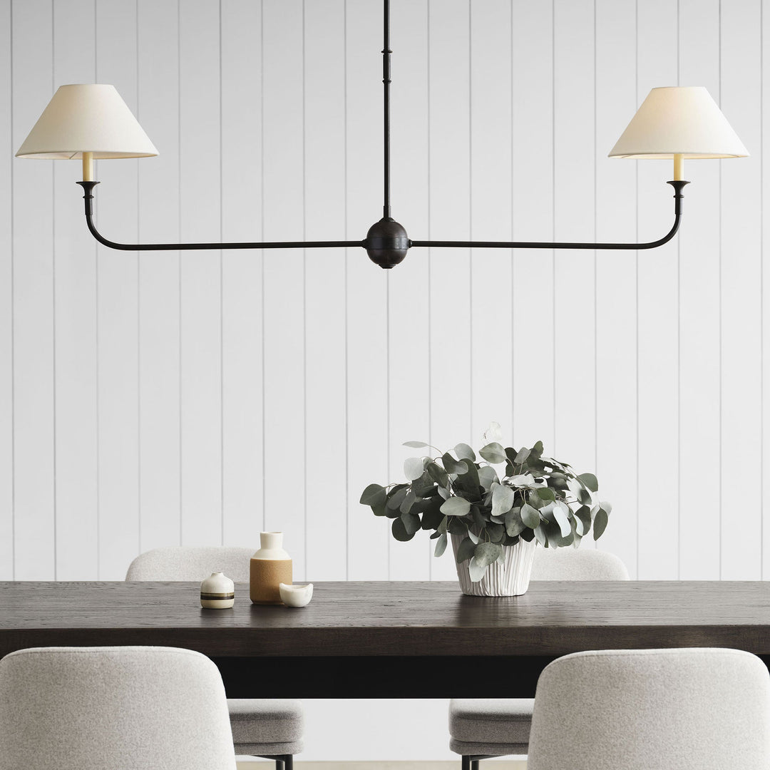 Visual Comfort Signature Piaf Linear Pendant (view 2)