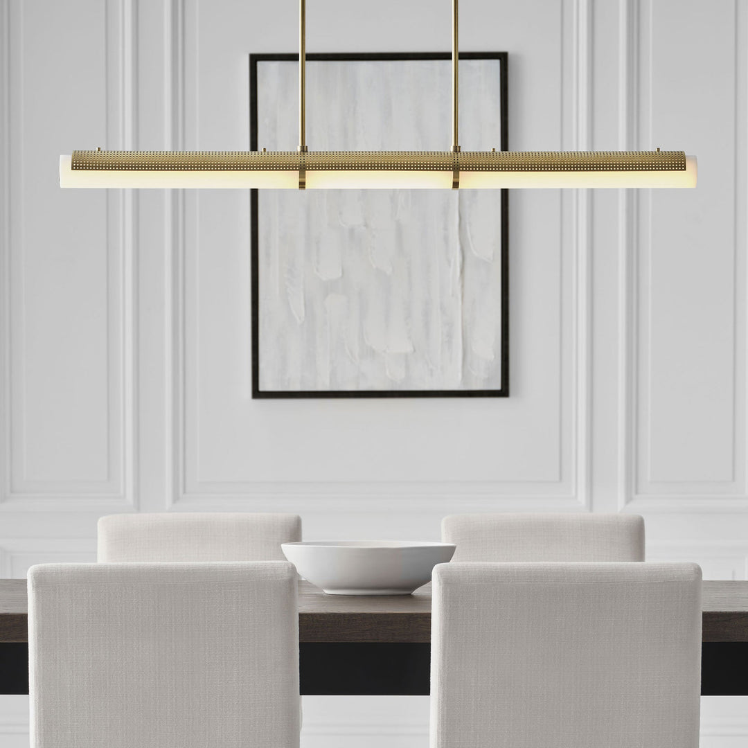 Visual Comfort Signature Precision Linear Chandelier (view 3)