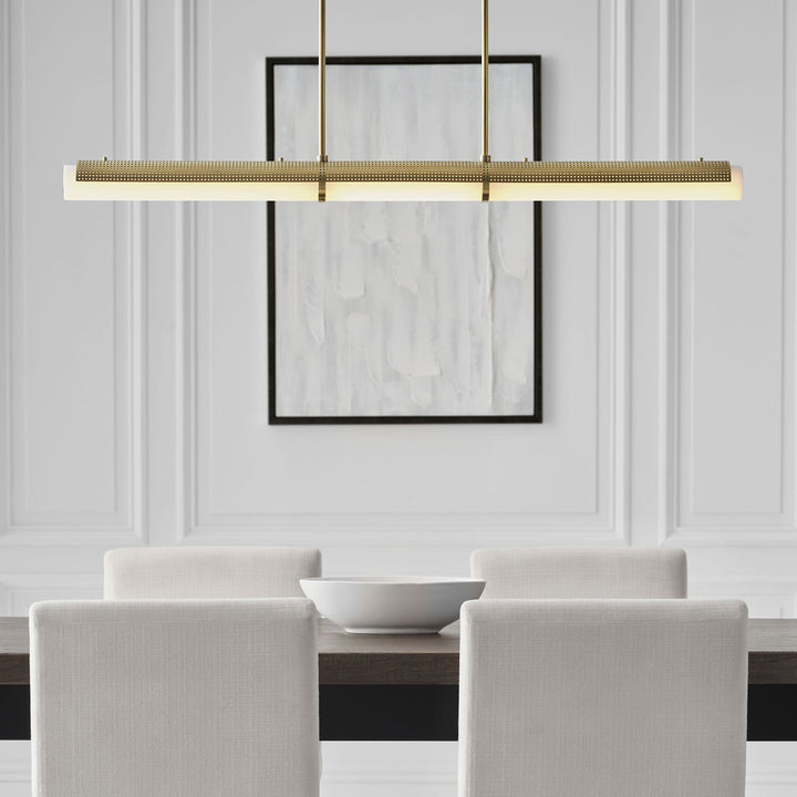 Visual Comfort Signature Precision Linear Chandelier (view 3)