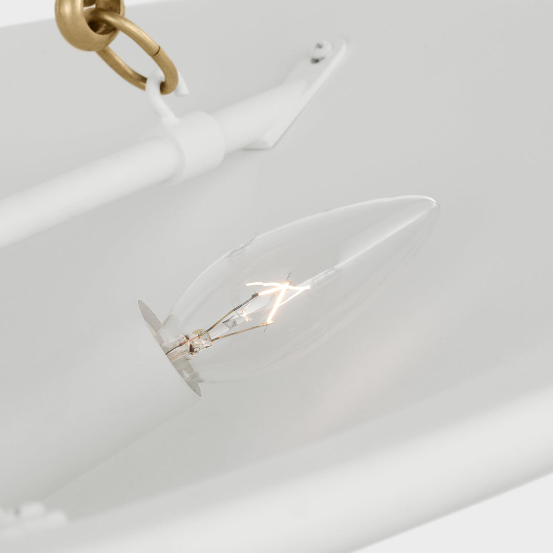 Visual Comfort Signature Mollino Semi Flush Ceiling Light (view 3)