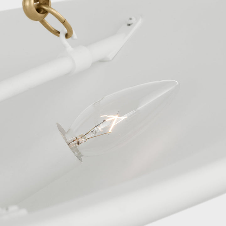 Visual Comfort Signature Mollino Semi Flush Ceiling Light (view 3)