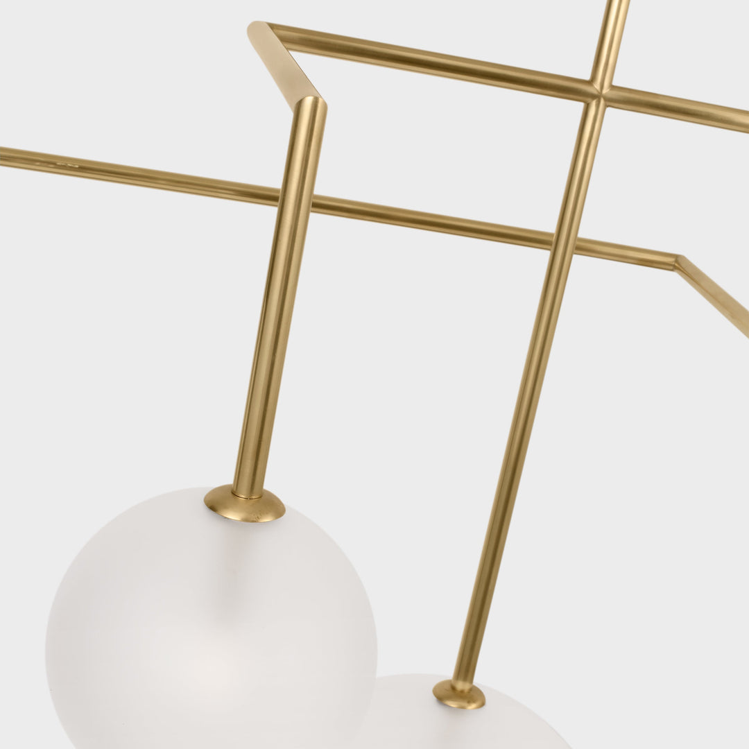 Visual Comfort Signature Linnea Linear Chandelier (view 3)
