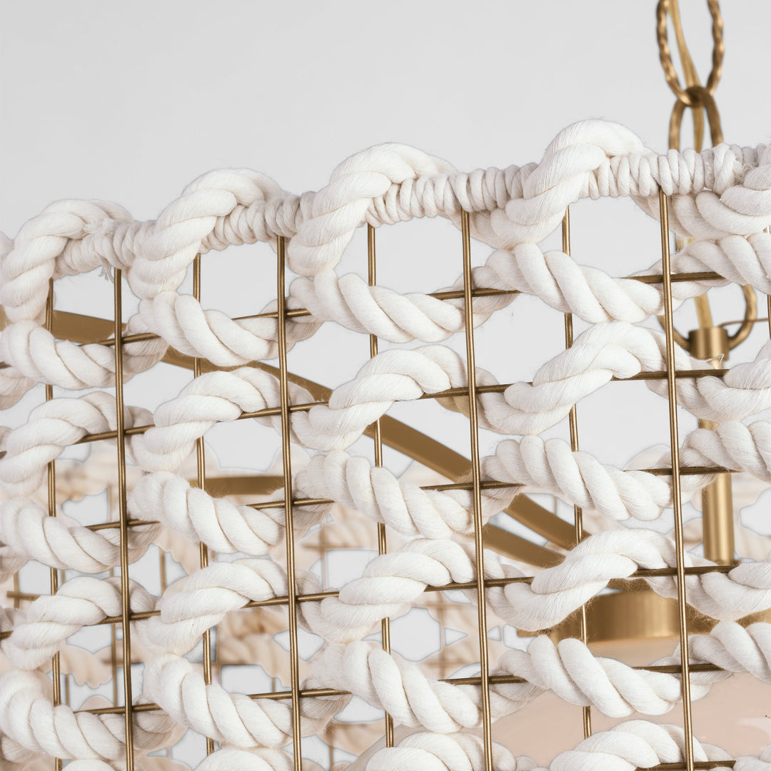 Visual Comfort Signature Catania Woven Pendant (view 3)