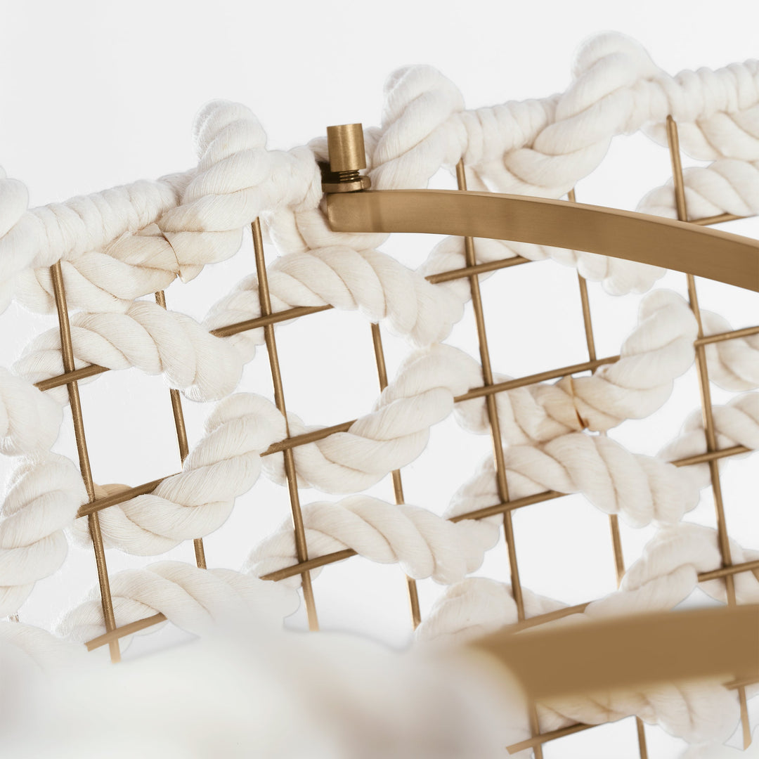 Visual Comfort Signature Catania Woven Pendant (view 2)