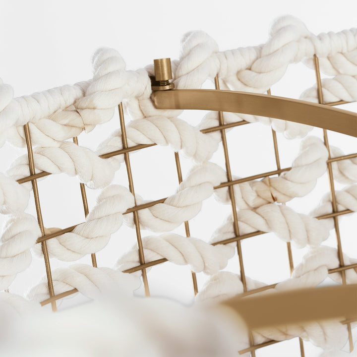 Visual Comfort Signature Catania Woven Pendant (view 2)
