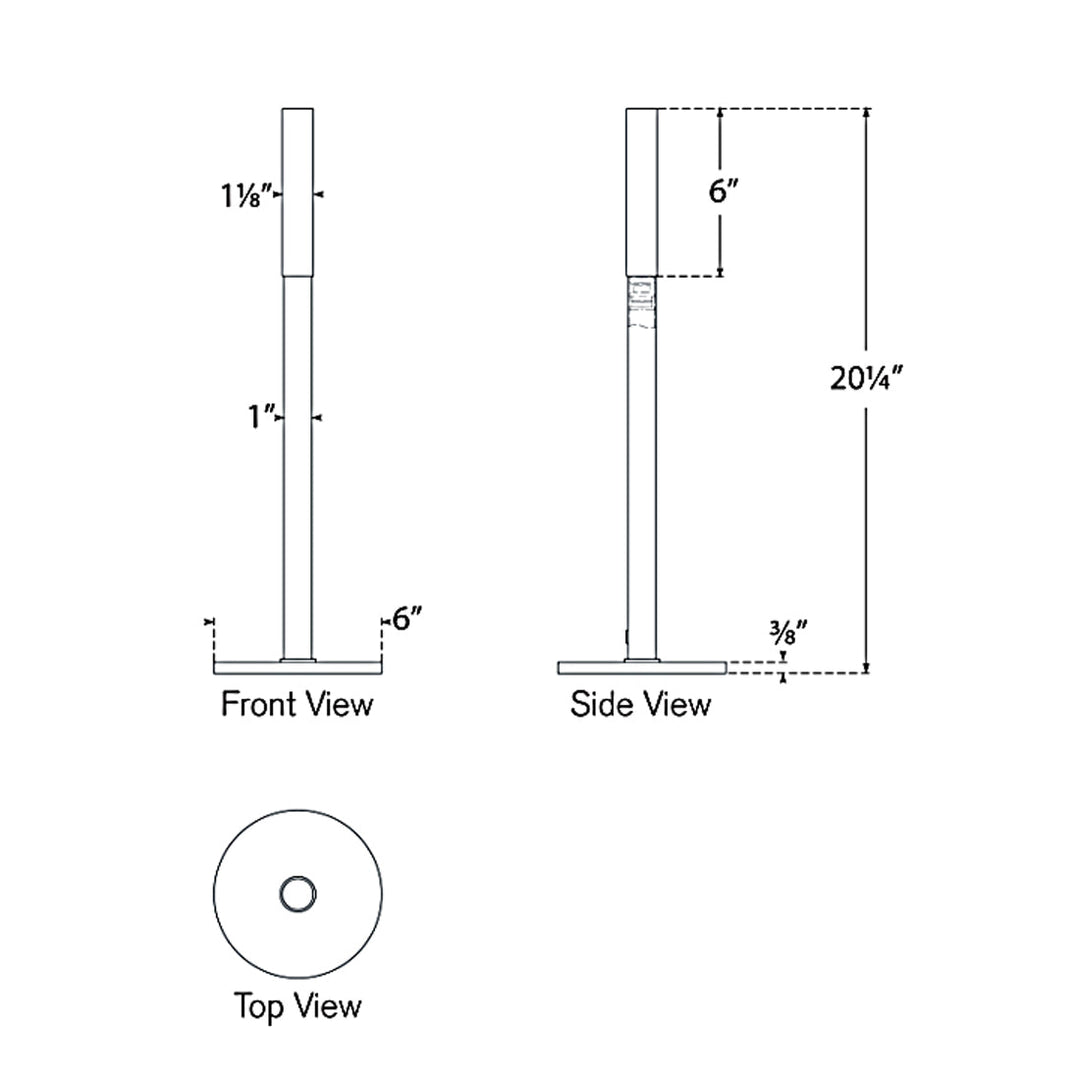 Visual Comfort Signature Rousseau Tube Table Lamp