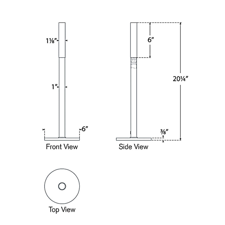 Visual Comfort Signature Rousseau Tube Table Lamp