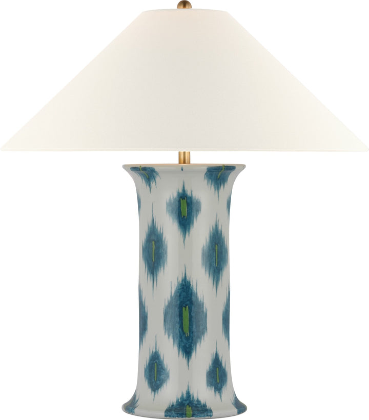 Visual Comfort Signature - SCH 3600PPI-401 - LED Table Lamp - Mallory - Peacock Presidio Ikat