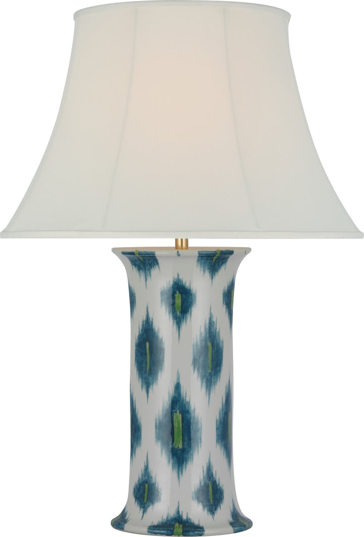 Visual Comfort Signature - SCH 3600PPI-443 - LED Table Lamp - Mallory - Peacock Presidio Ikat