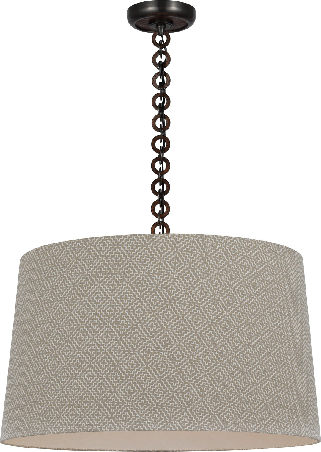 Visual Comfort Signature - SCH 5051BZ/NO-115 - LED Pendant - Evelyn - Bronze and Natural Oak